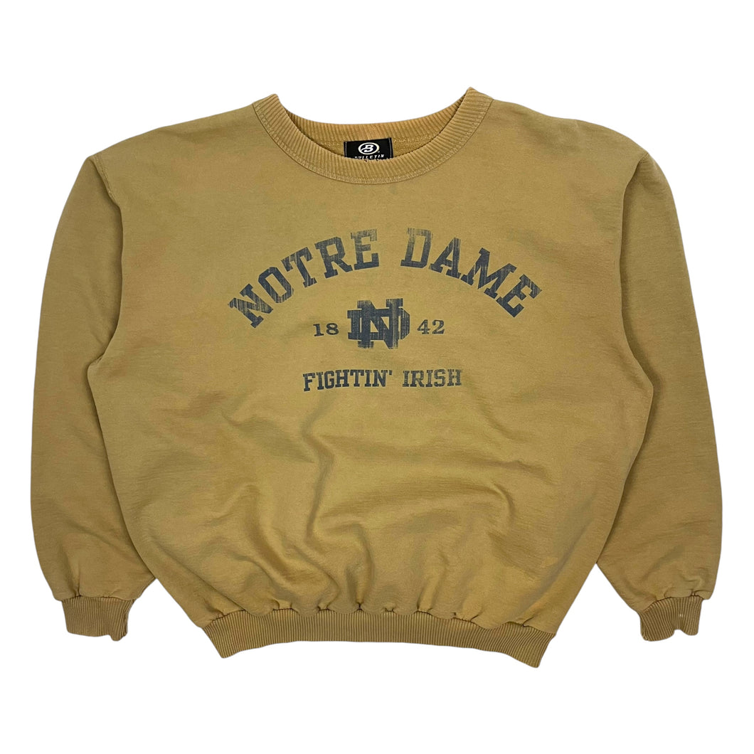 Notre Dame Fighting Irish Crewneck Sweatshirt - Size L