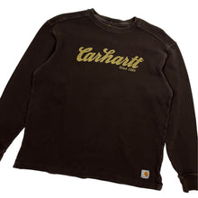 Load image into Gallery viewer, Carhartt Script Logo Thermal Long Sleeve - Size M
