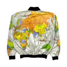 Load image into Gallery viewer, 1989 Wearin&#39; The World Tyvek Map Jacket - Size M/L

