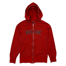 Load image into Gallery viewer, Women's French Connection UK Striped Zipped Hoodie - Size S
