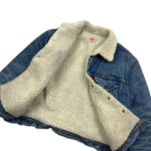 Load image into Gallery viewer, Levi's Orange Tab Sherpa Lined Denim Jacket - Size L
