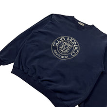 Load image into Gallery viewer, Club Monaco Crest Crewneck Sweatshirt - Size L
