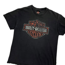 Load image into Gallery viewer, Sunbaked Harley-Davidson USA Made Logo Biker Tee - Size L
