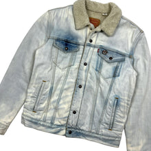 Load image into Gallery viewer, Supreme x Levi's Life's A B&amp;*$% Sherpa Jean Jacket - Size M
