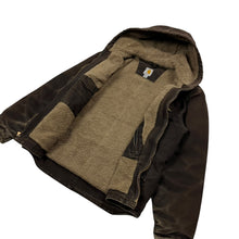 Load image into Gallery viewer, Carhartt Sherpa-Lined Hooded Work Jacket - Size L
