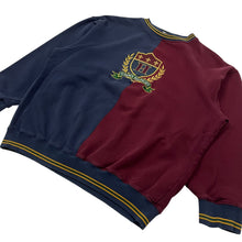 Load image into Gallery viewer, Tommy Hilfiger Two Tone Split Crest Crewneck - Size M
