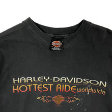 Load image into Gallery viewer, 2000 Sunbaked Harley-Davidson Hottest Ride Worldwide Tee - Size L/XL
