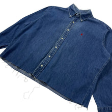 Load image into Gallery viewer, Polo by Ralph Lauren Raw Hem Denim Button Down - Size L/XL

