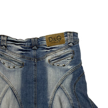 Load image into Gallery viewer, Women&#39;s Dolce &amp; Gabbana Studded Denim Skirt - Size M
