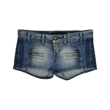 Load image into Gallery viewer, Women&#39;s Guess Denim Micro Shorts - Size S
