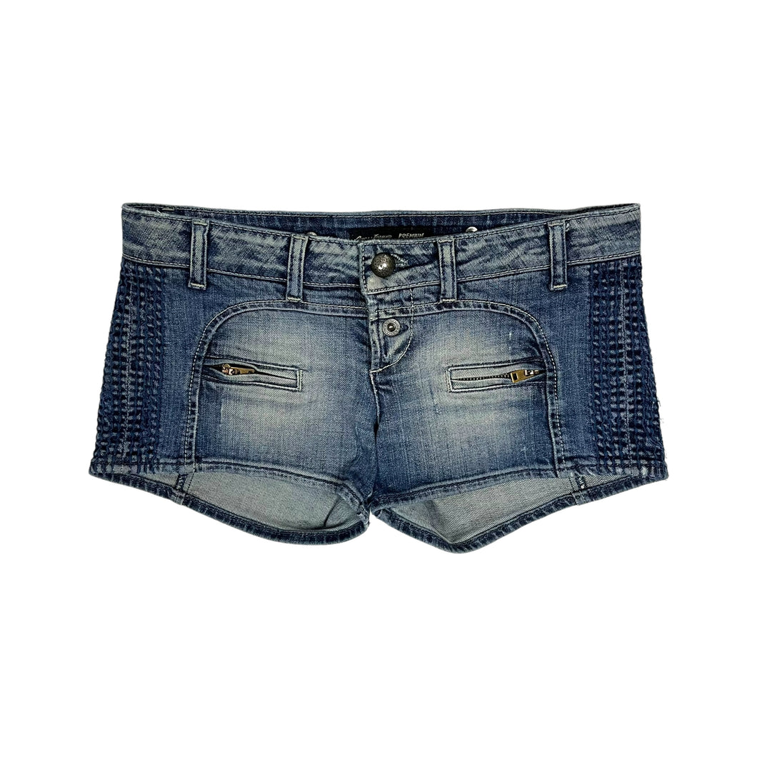 Women's Guess Denim Micro Shorts - Size S
