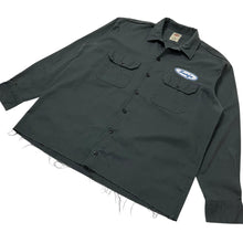 Load image into Gallery viewer, Snafu Mechanic Raw Hem Work Shirt - Size L/XL
