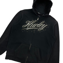 Load image into Gallery viewer, Hurley Script Logo Full Zip Hoodie - Size L/XL
