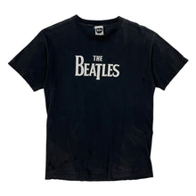 Load image into Gallery viewer, Distressed The Beatles Logo Tee - Size L
