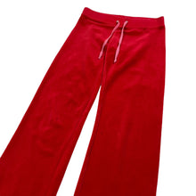 Load image into Gallery viewer, Women&#39;s Juicy Couture Spell Out Velour Flared Track Pants - Size S/M
