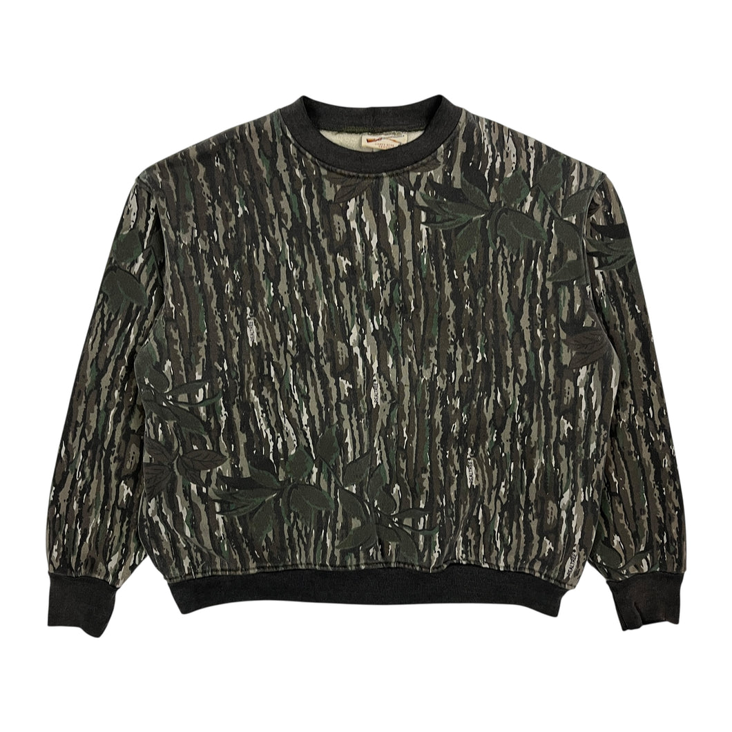 Cabela's Realtree Camo Crewneck Sweatshirt - Size L