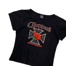Load image into Gallery viewer, Women's Choppers Steel Cross Tee - Size M
