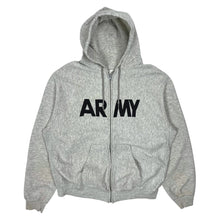 Load image into Gallery viewer, US Army Physical Fitness Zip Up Hoodie - Size L/XL
