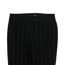 Load image into Gallery viewer, Women's Pinstriped Flared Trousers - Size M
