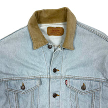 Load image into Gallery viewer, Levi’s Type III Corduroy Collar Denim Trucker Jacket - Size M
