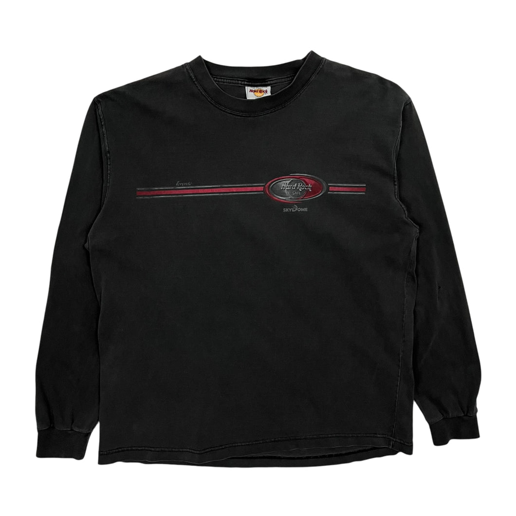 Toronto Skydome Hard Rock Cafe Long Sleeve - Size L