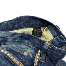 Load image into Gallery viewer, Women&#39;s Hysteric Glamour Studded Denim Capris - Size M
