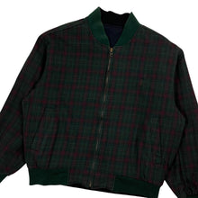 Load image into Gallery viewer, Yves Saint Laurent Pour Homme Reversible Plaid Bomber Jacket - Size M/L

