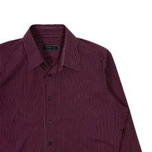 Load image into Gallery viewer, Prada Micro Striped Button Up Dress Shirt - Size L/XL
