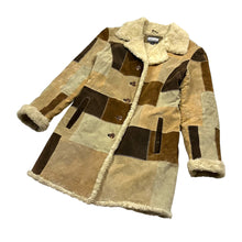 Load image into Gallery viewer, Women&#39;s Wet Seal Suede Patchwork Jacket - Size M/L
