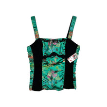 Load image into Gallery viewer, Deadstock Women&#39;s Tripp NYC Hot Topics Satin Floral Tank - Size M
