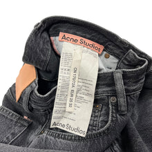 Load image into Gallery viewer, Acne Studios 1991 Toj Vintage Black Denim Jeans - Size 28&quot;
