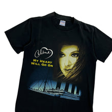 Load image into Gallery viewer, 1999 Celine Dion My Heart Will Go On Tour Tee - Size M/L

