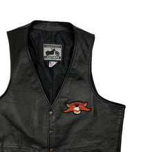 Load image into Gallery viewer, 1995 Sturgis Leather Biker Vest - Size M
