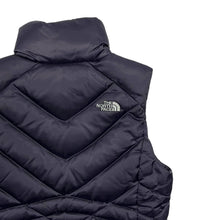 Load image into Gallery viewer, Women&#39;s The North Face 550 Series Down Filled Quilted Satin Puffer Vest - Size S
