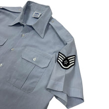 Load image into Gallery viewer, US Air Force Raw Hem Uniform Shirt - Size M
