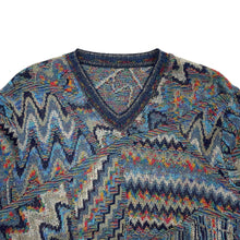 Load image into Gallery viewer, Missoni Italian Abstract Knit Sweater - Size L
