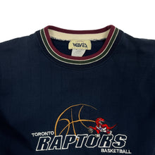 Load image into Gallery viewer, Toronto Raptors Ringer Crewneck Sweatshirt - Size L/XL
