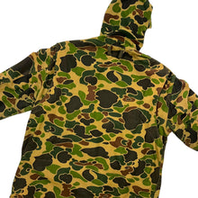 Load image into Gallery viewer, Duck Camo Hooded Hunting Jacket - Size M/L
