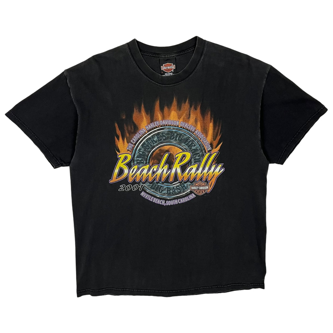 2001 Harley-Davidson Beach Rally Tee - Size L