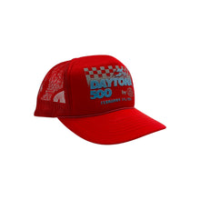 Load image into Gallery viewer, 1993 Daytona 500 By STP Foam Trucker Hat - Adjustable
