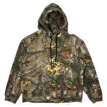 Load image into Gallery viewer, Realtree Branded Camo Pullover Hoodie - Size L

