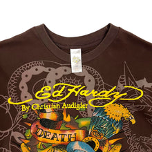 Load image into Gallery viewer, Ed Hardy By Christian Audigier Death Or Glory Tee - Size XL
