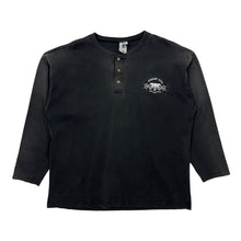 Load image into Gallery viewer, Sun Baked 2004 Friday The 13th Port Dover Henley Long Sleeve - Size XL

