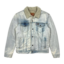 Load image into Gallery viewer, Supreme x Levi's Life's A B&amp;*$% Sherpa Jean Jacket - Size M
