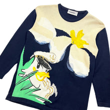 Load image into Gallery viewer, 1992 Iceberg History Disney&#39;s Daffy Duck Knit Sweater - Size L
