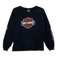 Load image into Gallery viewer, Women&#39;s Harley-Davidson Sparkle Classic Logo Long Sleeve - Size XL
