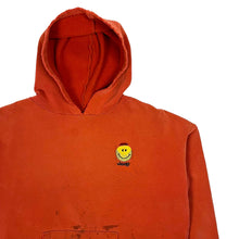 Load image into Gallery viewer, Distressed Painter&#39;s Jeep Smiley Pullover Hoodie - Size XL
