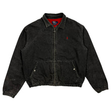 Load image into Gallery viewer, Polo By Ralph Lauren Flannel Lined Denim Harrington Jacket - Size L
