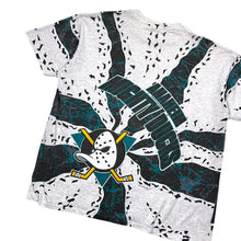Load image into Gallery viewer, 1993 Anaheim Mighty Ducks All Over Print Tee - Size XL
