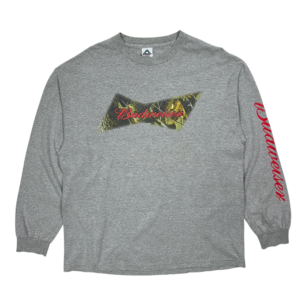 Budweiser Realtree Camo Logo Long Sleeve - Size XL
